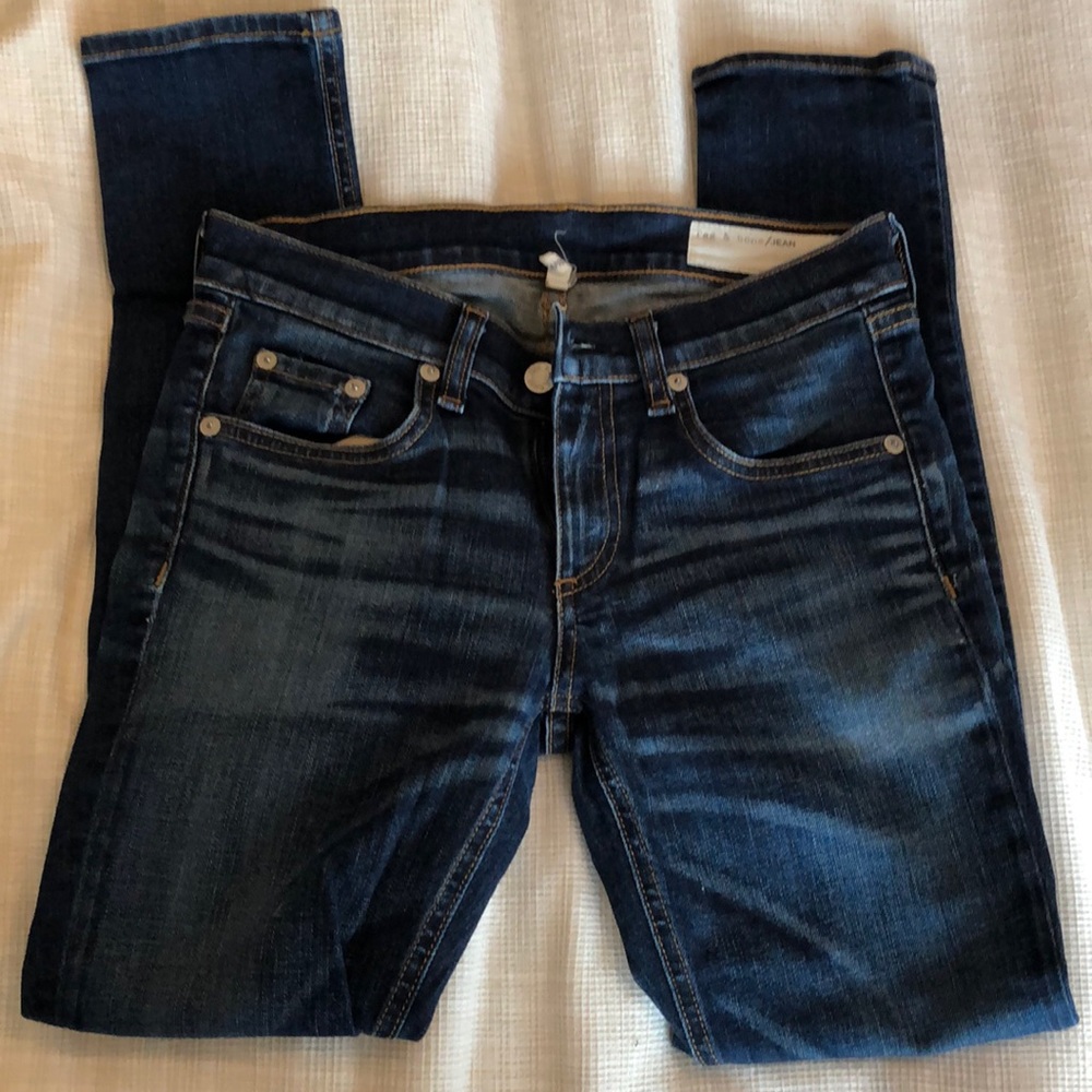 Tag & bone jean doheny color size 26 Capri